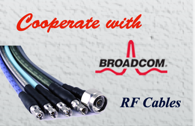 Cable RF de Saluki utilizado en Broadcom (Avago) R&D