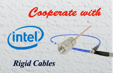 Cable semirrígido Saluki de 110 GHz utilizado en I + D de Intel
